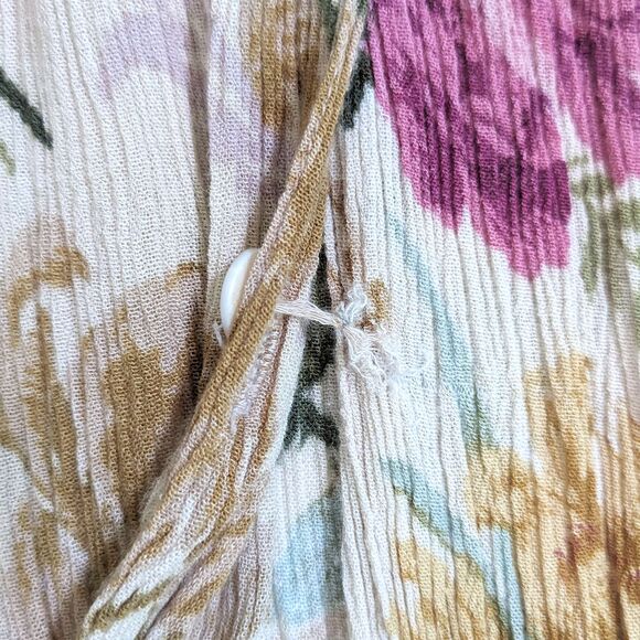 Gypsy Soul Maxi Dress Women's S Floral Boho Hippie Flowy Sleeveless Sundress - Picture 8 of 8